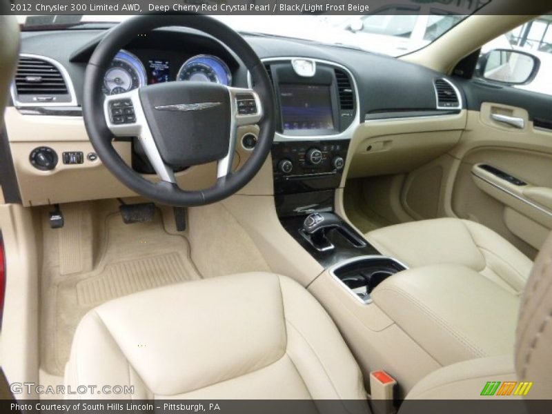 Black/Light Frost Beige Interior - 2012 300 Limited AWD 