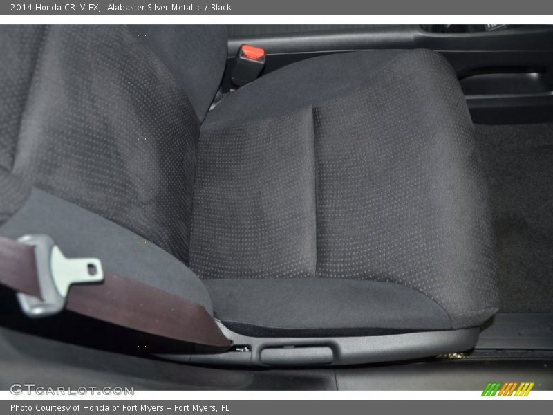 Alabaster Silver Metallic / Black 2014 Honda CR-V EX