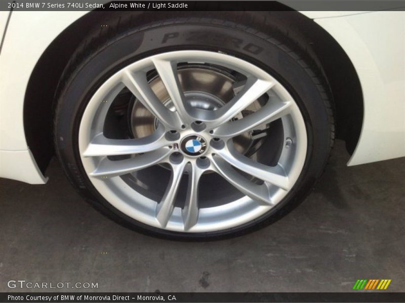  2014 7 Series 740Li Sedan Wheel