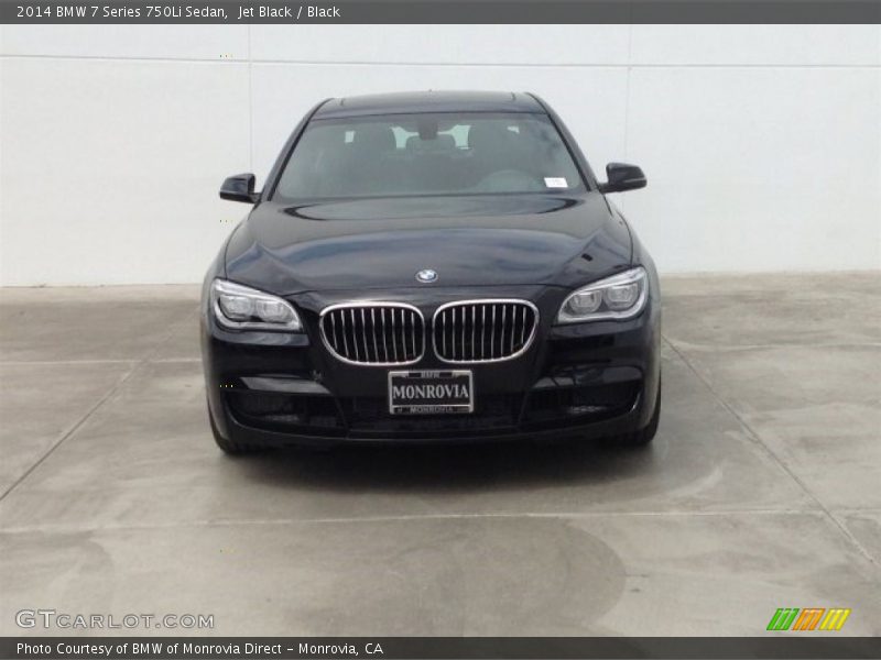 Jet Black / Black 2014 BMW 7 Series 750Li Sedan