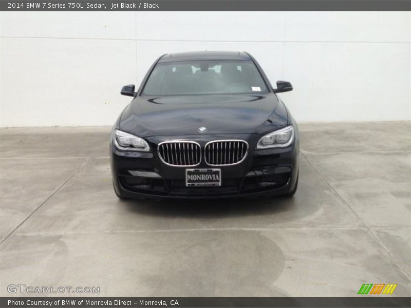 Jet Black / Black 2014 BMW 7 Series 750Li Sedan