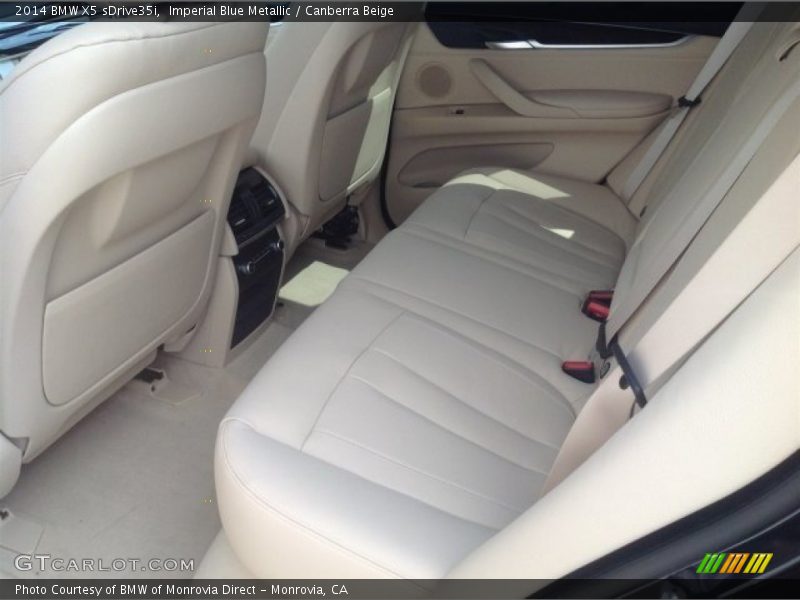 Imperial Blue Metallic / Canberra Beige 2014 BMW X5 sDrive35i