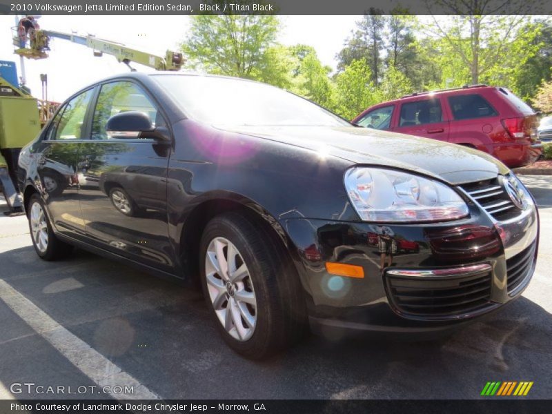 Black / Titan Black 2010 Volkswagen Jetta Limited Edition Sedan
