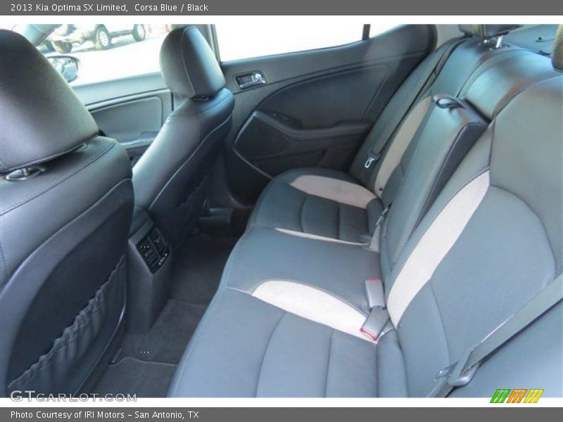 Corsa Blue / Black 2013 Kia Optima SX Limited