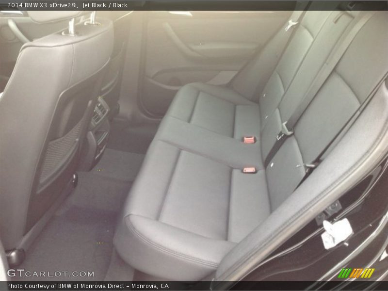 Jet Black / Black 2014 BMW X3 xDrive28i
