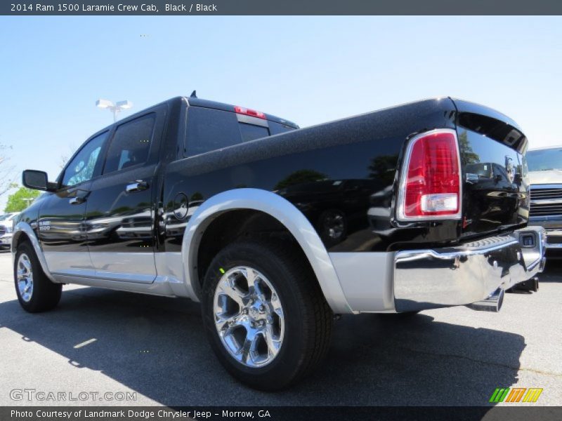 Black / Black 2014 Ram 1500 Laramie Crew Cab