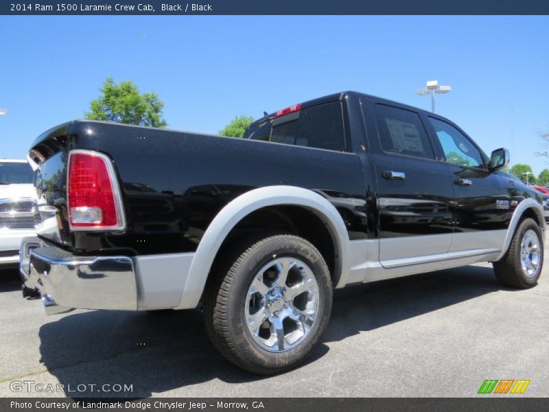 Black / Black 2014 Ram 1500 Laramie Crew Cab