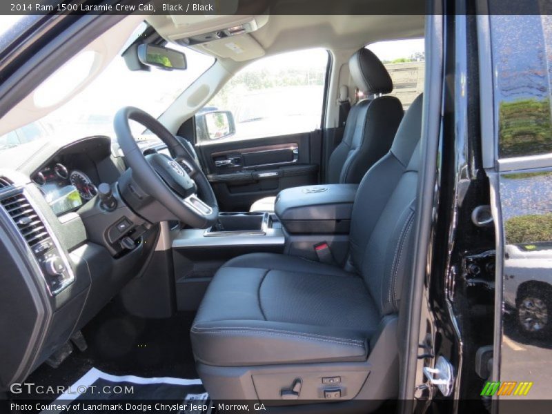 Black / Black 2014 Ram 1500 Laramie Crew Cab