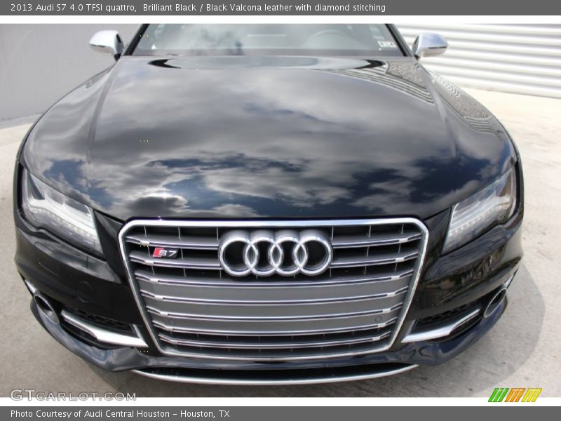 Brilliant Black / Black Valcona leather with diamond stitching 2013 Audi S7 4.0 TFSI quattro