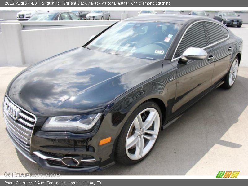 Brilliant Black / Black Valcona leather with diamond stitching 2013 Audi S7 4.0 TFSI quattro