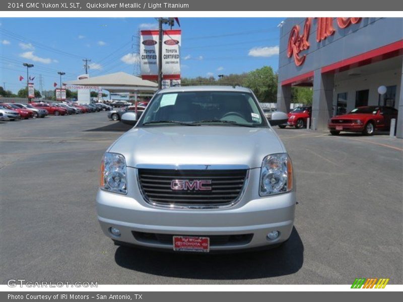 Quicksilver Metallic / Light Titanium 2014 GMC Yukon XL SLT