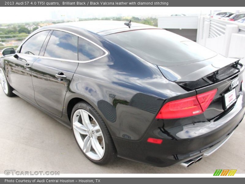 Brilliant Black / Black Valcona leather with diamond stitching 2013 Audi S7 4.0 TFSI quattro