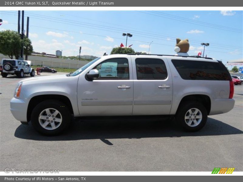 Quicksilver Metallic / Light Titanium 2014 GMC Yukon XL SLT