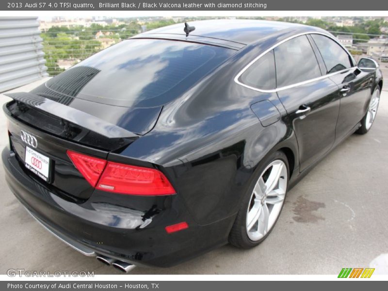 Brilliant Black / Black Valcona leather with diamond stitching 2013 Audi S7 4.0 TFSI quattro