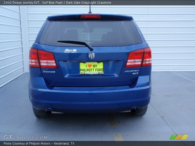 Surf Blue Pearl / Dark Slate Gray/Light Graystone 2009 Dodge Journey SXT