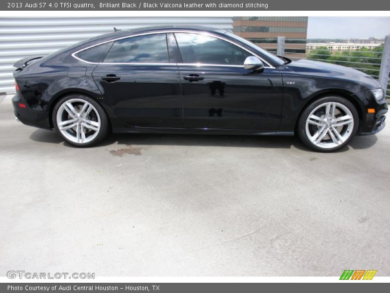Brilliant Black / Black Valcona leather with diamond stitching 2013 Audi S7 4.0 TFSI quattro