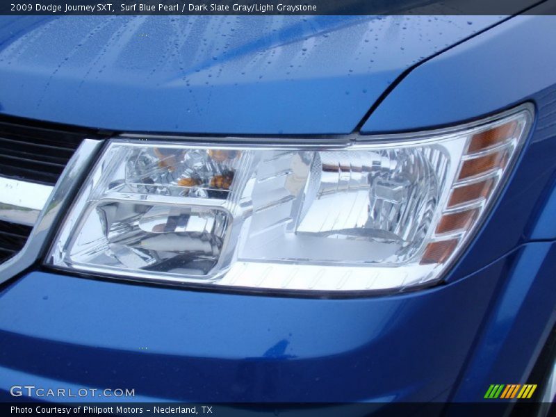 Surf Blue Pearl / Dark Slate Gray/Light Graystone 2009 Dodge Journey SXT