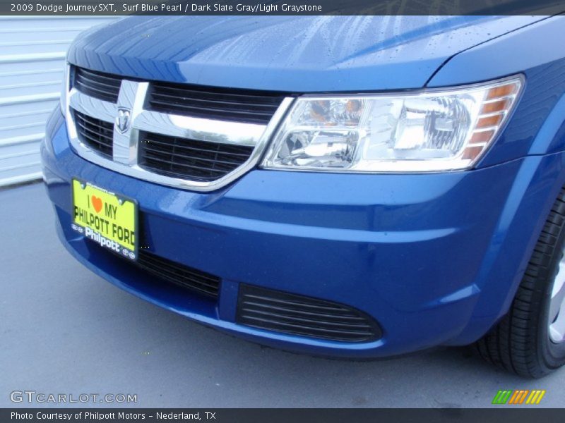 Surf Blue Pearl / Dark Slate Gray/Light Graystone 2009 Dodge Journey SXT
