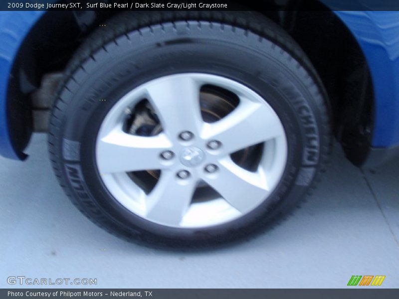 Surf Blue Pearl / Dark Slate Gray/Light Graystone 2009 Dodge Journey SXT