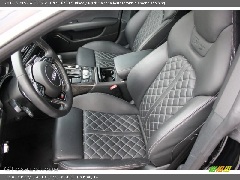 Front Seat of 2013 S7 4.0 TFSI quattro