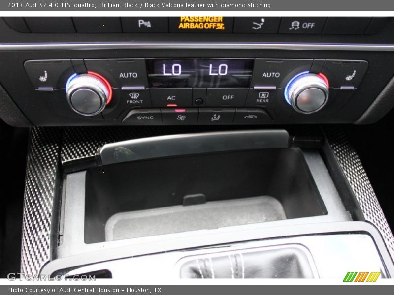 Brilliant Black / Black Valcona leather with diamond stitching 2013 Audi S7 4.0 TFSI quattro