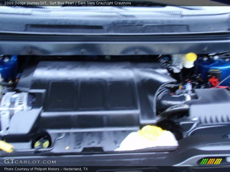 Surf Blue Pearl / Dark Slate Gray/Light Graystone 2009 Dodge Journey SXT