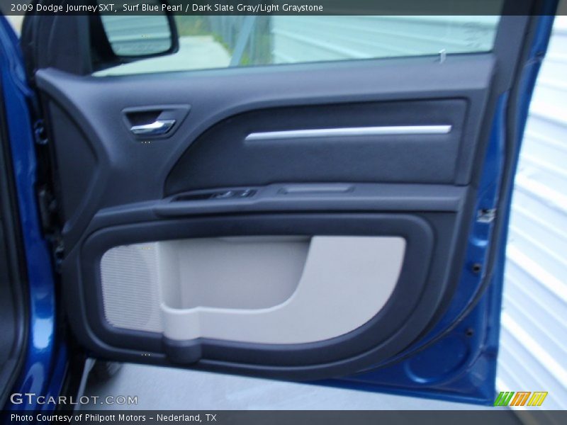 Surf Blue Pearl / Dark Slate Gray/Light Graystone 2009 Dodge Journey SXT
