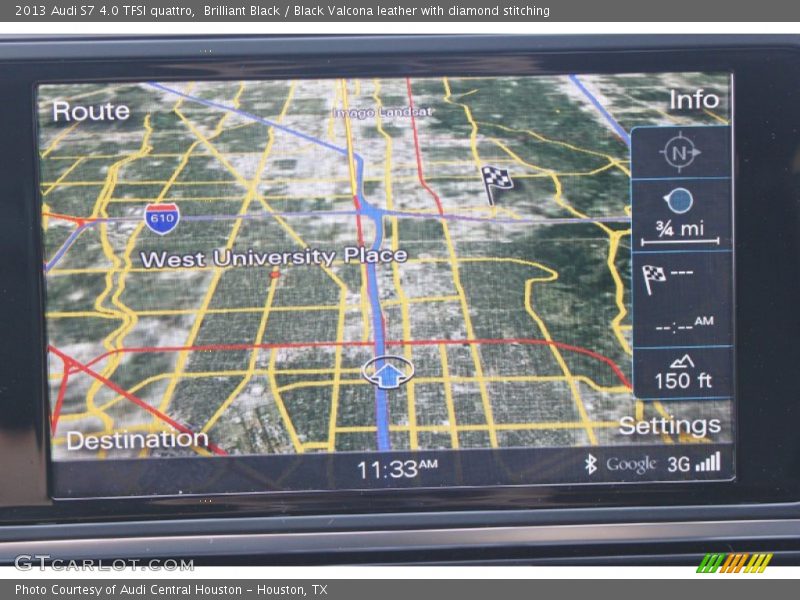 Brilliant Black / Black Valcona leather with diamond stitching 2013 Audi S7 4.0 TFSI quattro