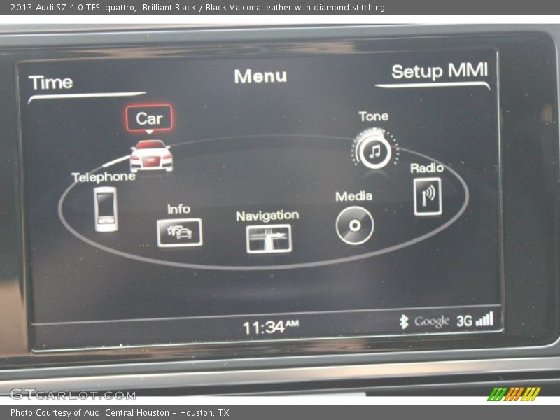 Brilliant Black / Black Valcona leather with diamond stitching 2013 Audi S7 4.0 TFSI quattro