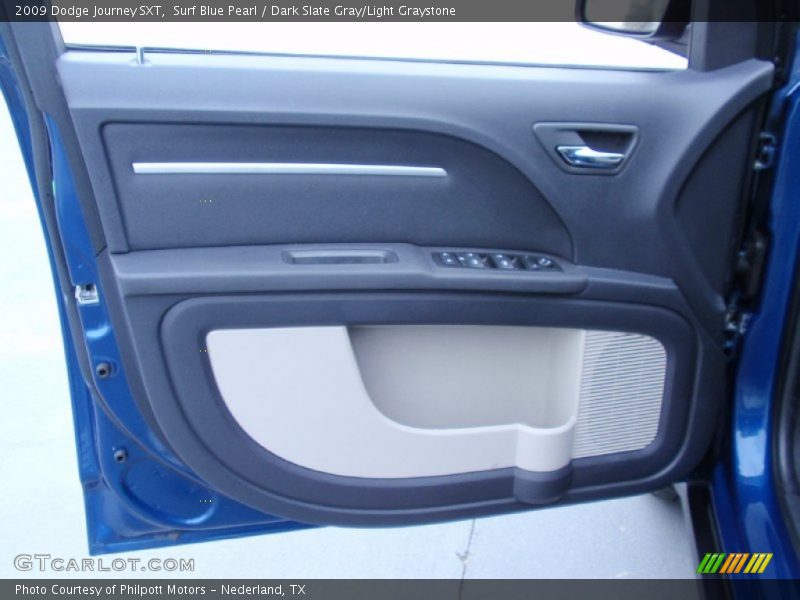 Surf Blue Pearl / Dark Slate Gray/Light Graystone 2009 Dodge Journey SXT