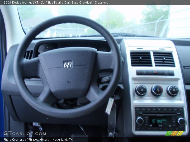 Surf Blue Pearl / Dark Slate Gray/Light Graystone 2009 Dodge Journey SXT