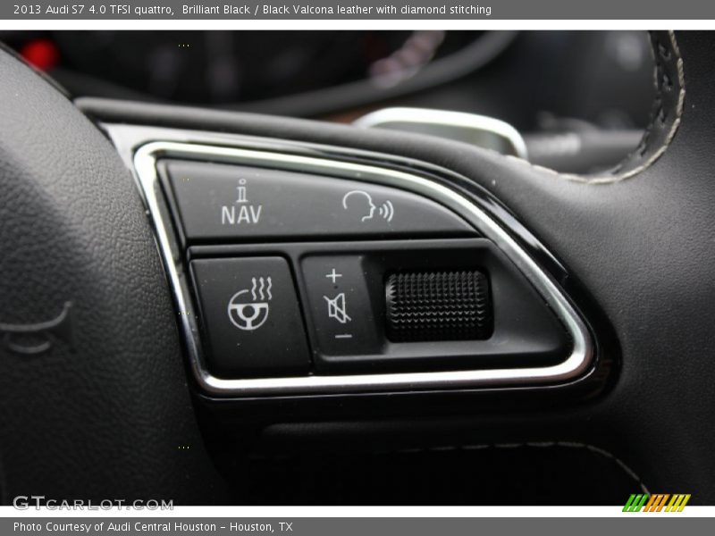 Controls of 2013 S7 4.0 TFSI quattro
