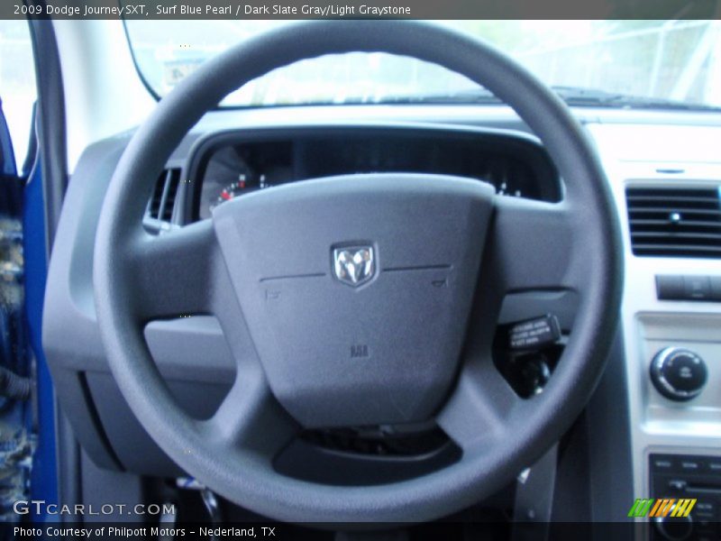 Surf Blue Pearl / Dark Slate Gray/Light Graystone 2009 Dodge Journey SXT