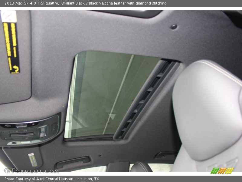 Brilliant Black / Black Valcona leather with diamond stitching 2013 Audi S7 4.0 TFSI quattro