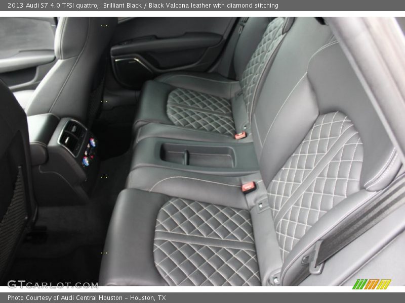 Rear Seat of 2013 S7 4.0 TFSI quattro