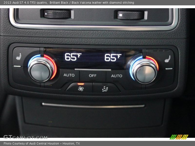 Brilliant Black / Black Valcona leather with diamond stitching 2013 Audi S7 4.0 TFSI quattro
