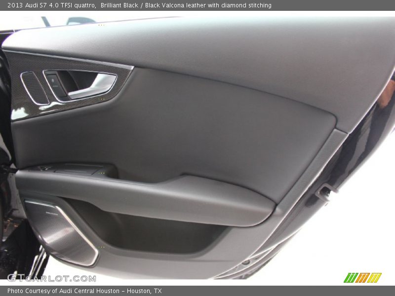 Brilliant Black / Black Valcona leather with diamond stitching 2013 Audi S7 4.0 TFSI quattro