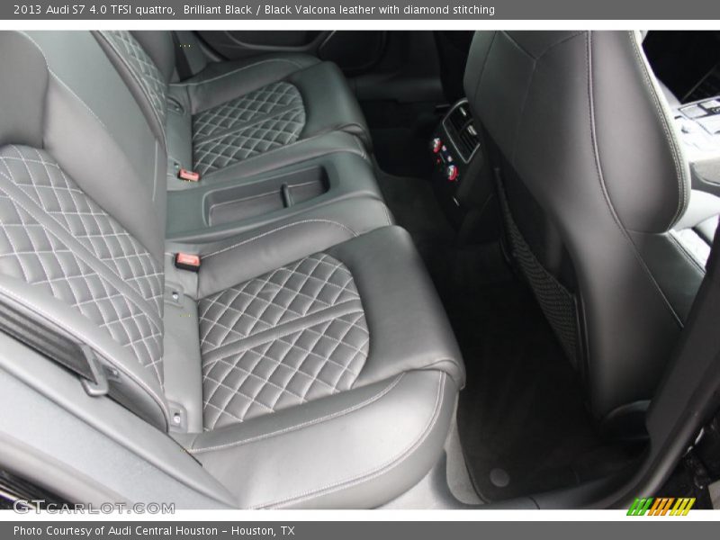 Brilliant Black / Black Valcona leather with diamond stitching 2013 Audi S7 4.0 TFSI quattro