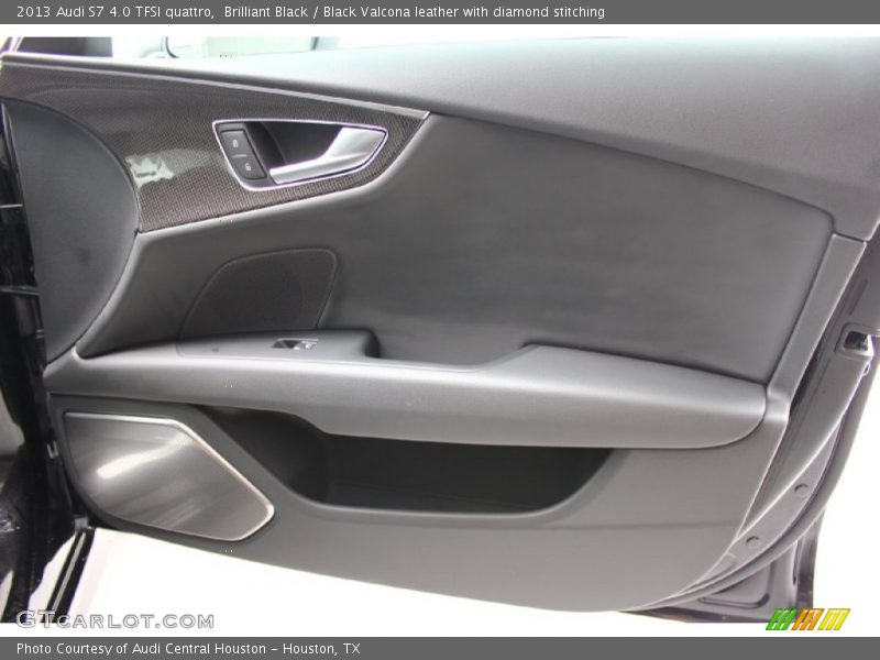 Brilliant Black / Black Valcona leather with diamond stitching 2013 Audi S7 4.0 TFSI quattro
