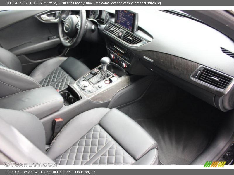 Brilliant Black / Black Valcona leather with diamond stitching 2013 Audi S7 4.0 TFSI quattro