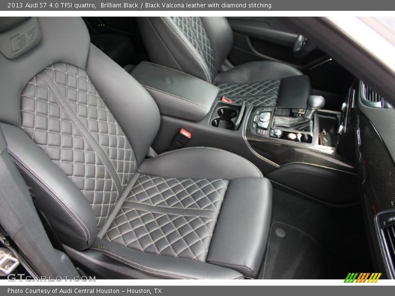 Brilliant Black / Black Valcona leather with diamond stitching 2013 Audi S7 4.0 TFSI quattro