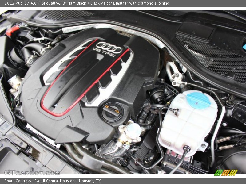 Brilliant Black / Black Valcona leather with diamond stitching 2013 Audi S7 4.0 TFSI quattro