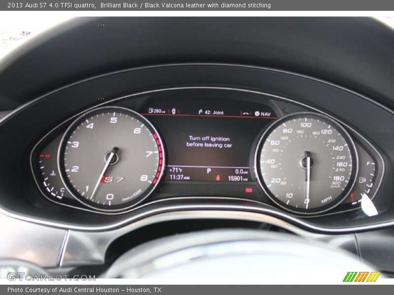  2013 S7 4.0 TFSI quattro 4.0 TFSI quattro Gauges