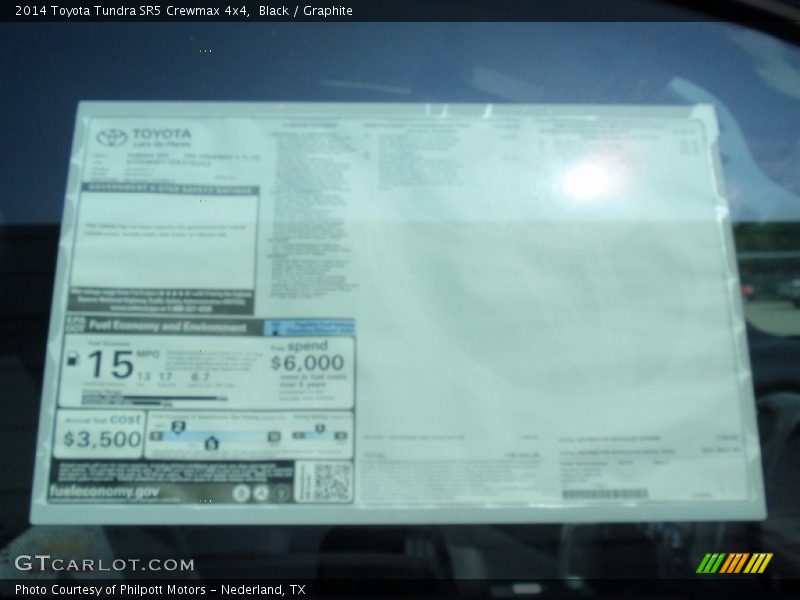 Black / Graphite 2014 Toyota Tundra SR5 Crewmax 4x4