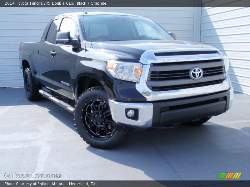 Black / Graphite 2014 Toyota Tundra SR5 Double Cab