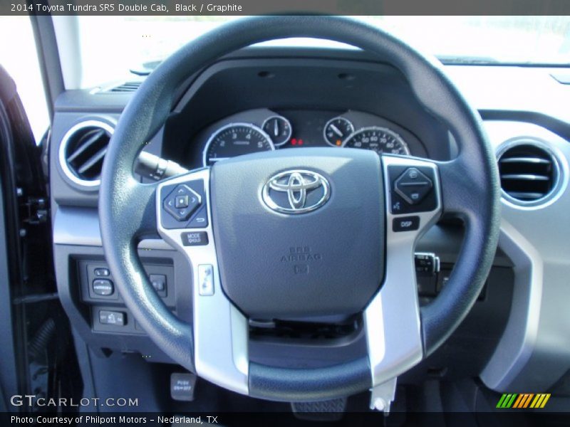 Black / Graphite 2014 Toyota Tundra SR5 Double Cab