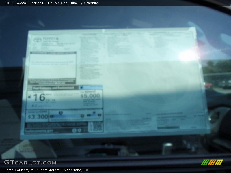 Black / Graphite 2014 Toyota Tundra SR5 Double Cab