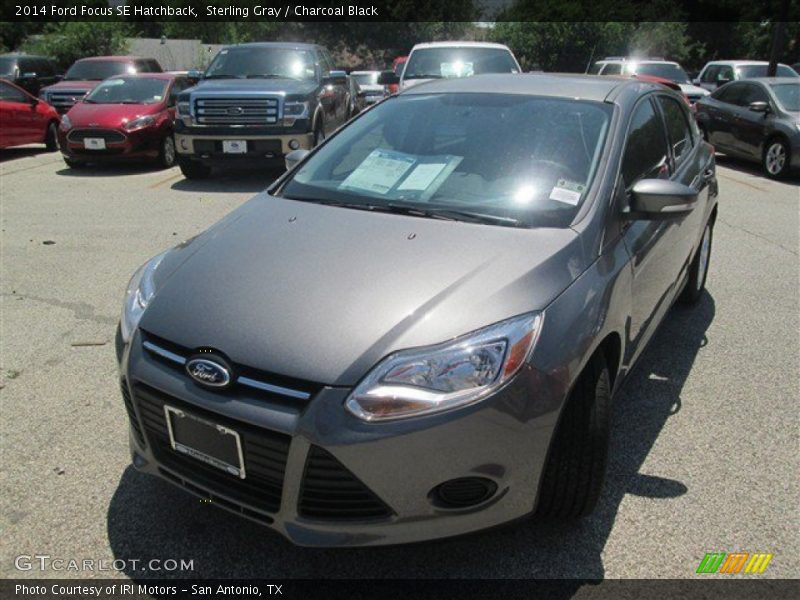 Sterling Gray / Charcoal Black 2014 Ford Focus SE Hatchback