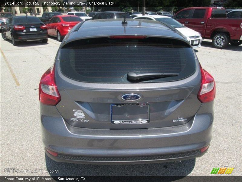 Sterling Gray / Charcoal Black 2014 Ford Focus SE Hatchback