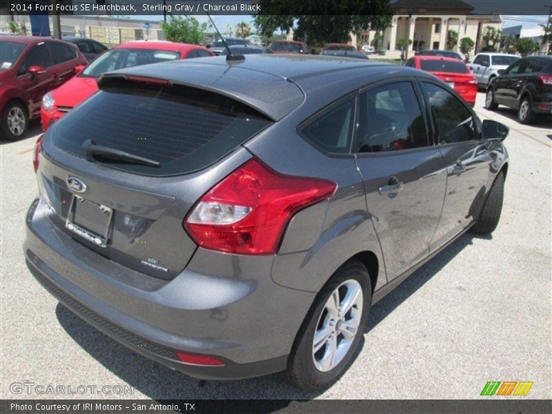 Sterling Gray / Charcoal Black 2014 Ford Focus SE Hatchback